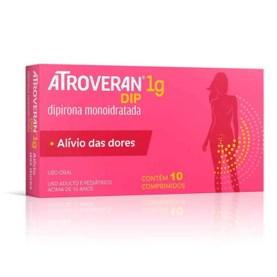 ATROVERAN DIPIRONA 1G 10COMPRIMIDOS