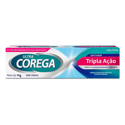 COREGA ULTRA CREME 40 G TRIPLA ACAO