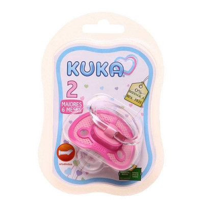 CHUPETA KUKA SUPER VENT ORTO ROSA N2 REF 2547