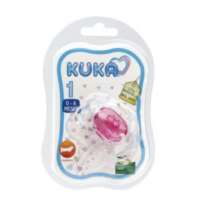 CHUPETA KUKA N 1 LUMINA ROSA ORT COD2082