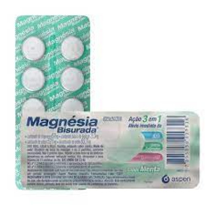 MAGNESIA BISURA CONTÉM 10 PASTILHAS