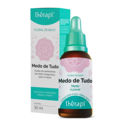 FLORAL THERAPI 30ML MEDO-DE-TUDO