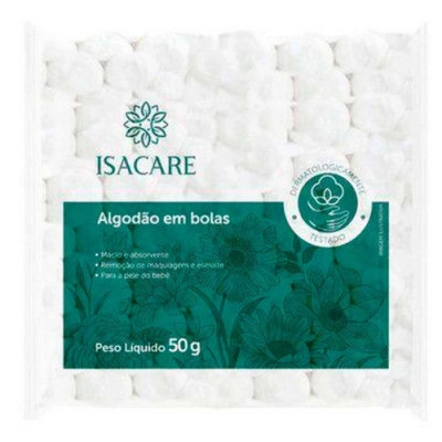 ALGODAO BOLA ISACARE 50G