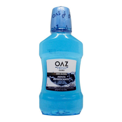 ENXAGUANTE BUCAL OAZ MENTA REFRESCANTE EUROFARMA 250ML