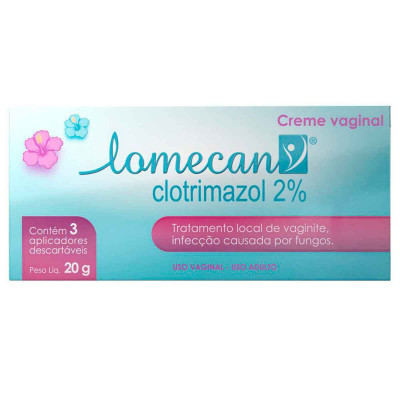 TINIDAZOL+MICONAZOL CREME VAGINAL COM 7 APLICAÇÕES