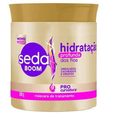 MASCARA SEDA BOOM HIDRATACAO NUTRICAO 500G