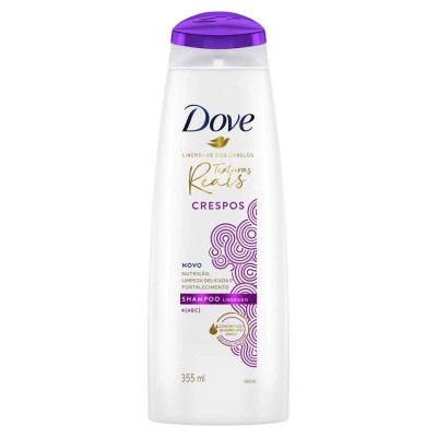 SHAMPOO DOVE CRESPO TEXTURAS REAIS 355 M