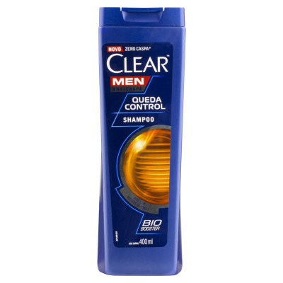 SHAMPOO CLEAR ANTICASPA QUEDA CONTROL 400ML