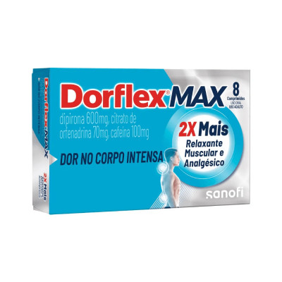 DORFLEX MAX 8 COMPRIMIDOS