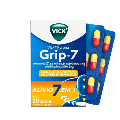 VICK PYRENA GRIP 7 10 CAPSULAS