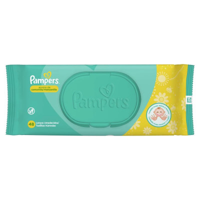 LENCO UMEDECIDO PAMPERS 48UNIDADES CAMOMILA