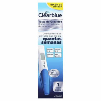 CLEAR BLUE DIGITAL TESTE GRAVIDEZ