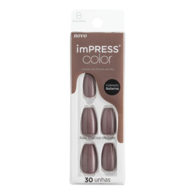 UNHA POSTICA IMPRESS COL 30UNIDADES DUSK T 507B