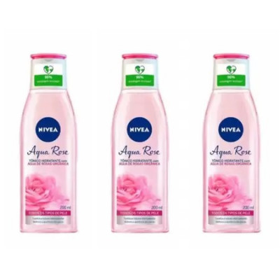 TONICO NIVEA AQUA ROSE 200ML HIDRATANTE