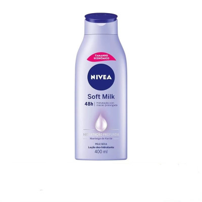 LOCAO NIVEA SOFT MIL 400 ML PELE SECA