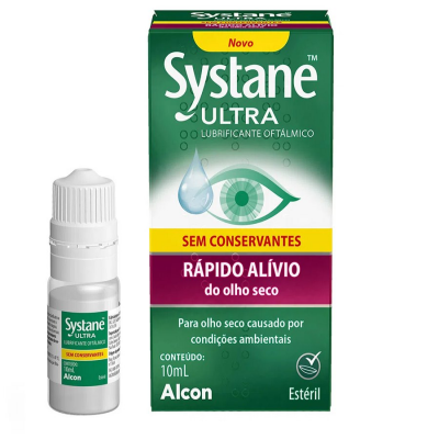 SYSTANE ULTRA SEM CONSERVANTE COLIRIO 10 ML