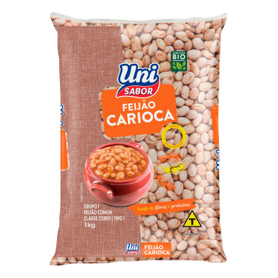 FEIJAO UNI SABOR CARIOCA 1KG