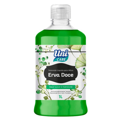 SABONETE UNI CARE LIQUIDO MAOS ERVA DOCE 1L