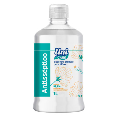 SABONETE UNI CARE LIQUIDO MAOS ANTISEPTICO 1L