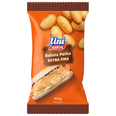 BATATA PALHA UNI SABOR EXTRA FINA 100G