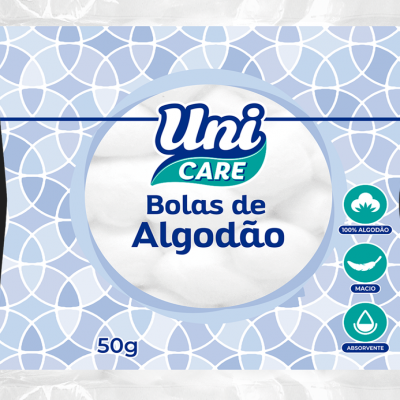 ALGODAO UNI CARE BOLA 50G