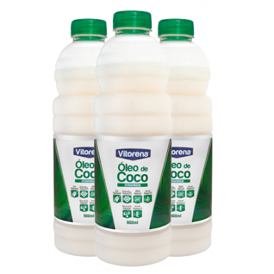 OLEO DE COCO VITORENA EXTRA VIRGEM 900ML