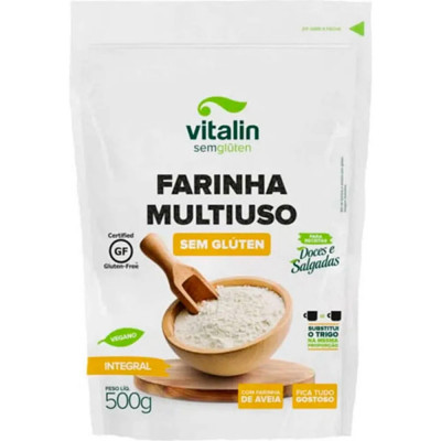 FARINHA VITALIN MULTIUSO INTEGRAL 500G