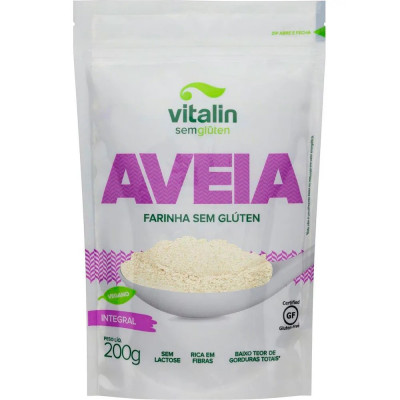 FARINHA DE AVEIA SEM GLUTEN 200 GRS