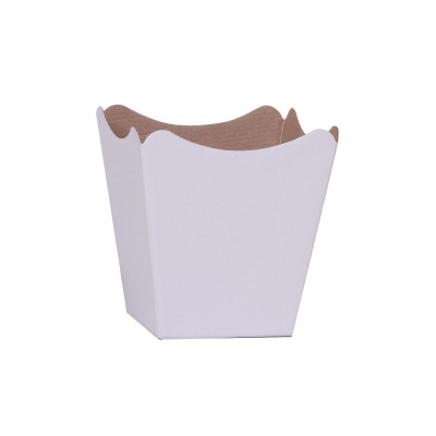 CACHEPOT XINGO PAPER LISO BRANCO P11