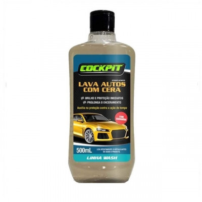 COCKPIT LAVA AUTOS COM CERA 500ML