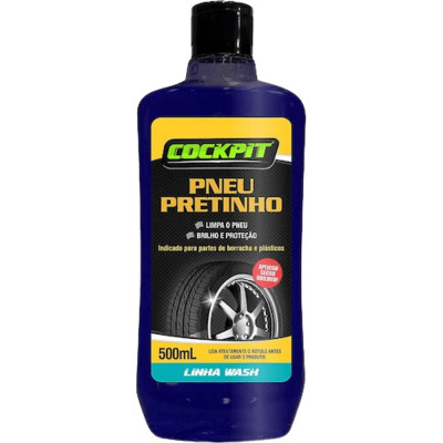 LIMPADOR PNEUS COCKPIT PRETINHO 500ML