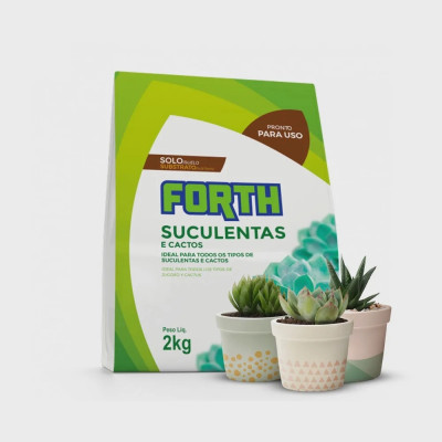 SUBSTRATO FORTH SUCULENTAS CACTOS 2KG