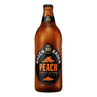 CERVEJA BADEN BADEN PESSEGO 600ML