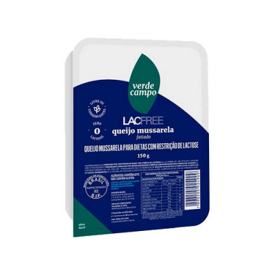 QUEIJO VERDE CAMPO MUSSARELA LACF 150G