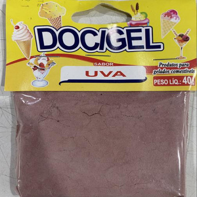 PO PARA SORVETE DOCIGEL UVA 40G