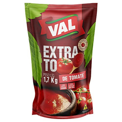 EXTRATO TOMATE VAL SACHE 1.7KG