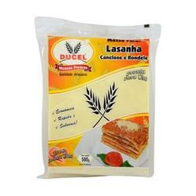 MASSA DUCEL LASANHA 500GR