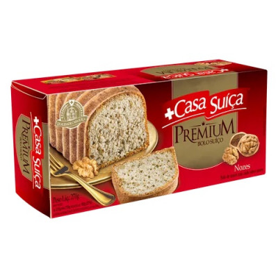 BOLO CASA SUICA 270GR NOZES PRE