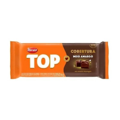 CHOCOLATE HARALD COD BARRA AMARGO TOP 1.01KG