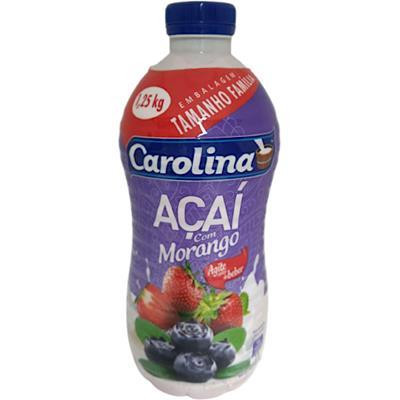 BEBIDA LACTEA CAROLINA ACAI COM GUARANA 1250G