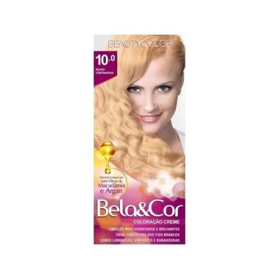 COLORAÇÃO KIT BELA&CORÂ 10.0 LOURO CLARISSIMO