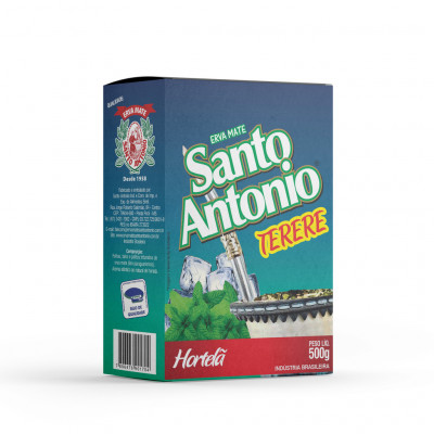 ERVA MATE SANTO ANTONIO HORTELA 500G