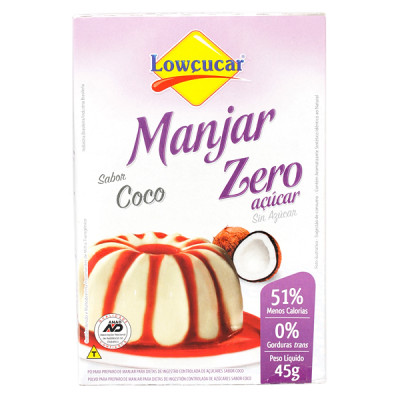 PO PARA MANJAR LOWCUCAR COCO ZERO 45GR