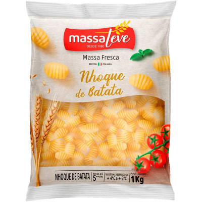 NHOQUE MASSA LEVE BATATA 1KG