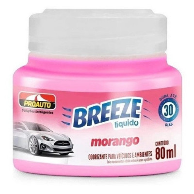 DESODORIZADOR PROAUTO MORANGO 80ML