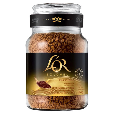 CAFE LOR SOLUVEL CLASSIQUE 84G