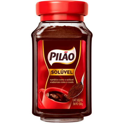 CAFE PILAO SOLUVEL VIDRO 100G