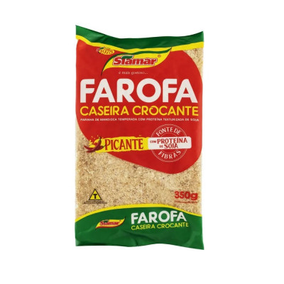 FAROFA CASEIRA SIAMAR CROCANTE PICANTE 350GR