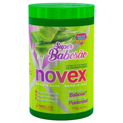 NOVEX CREME DE TRATAMENTO 1KG SUPER BABOSÃO