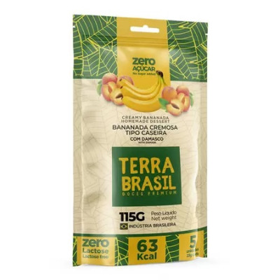 BANANADA TERRA BRASIL COM DAMASCO 115G